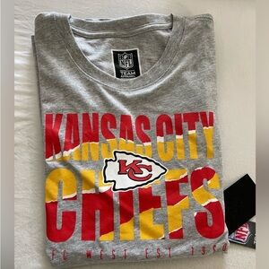 KANSAS CITY CHIEFS NFL size large polyester cotton football 🏈